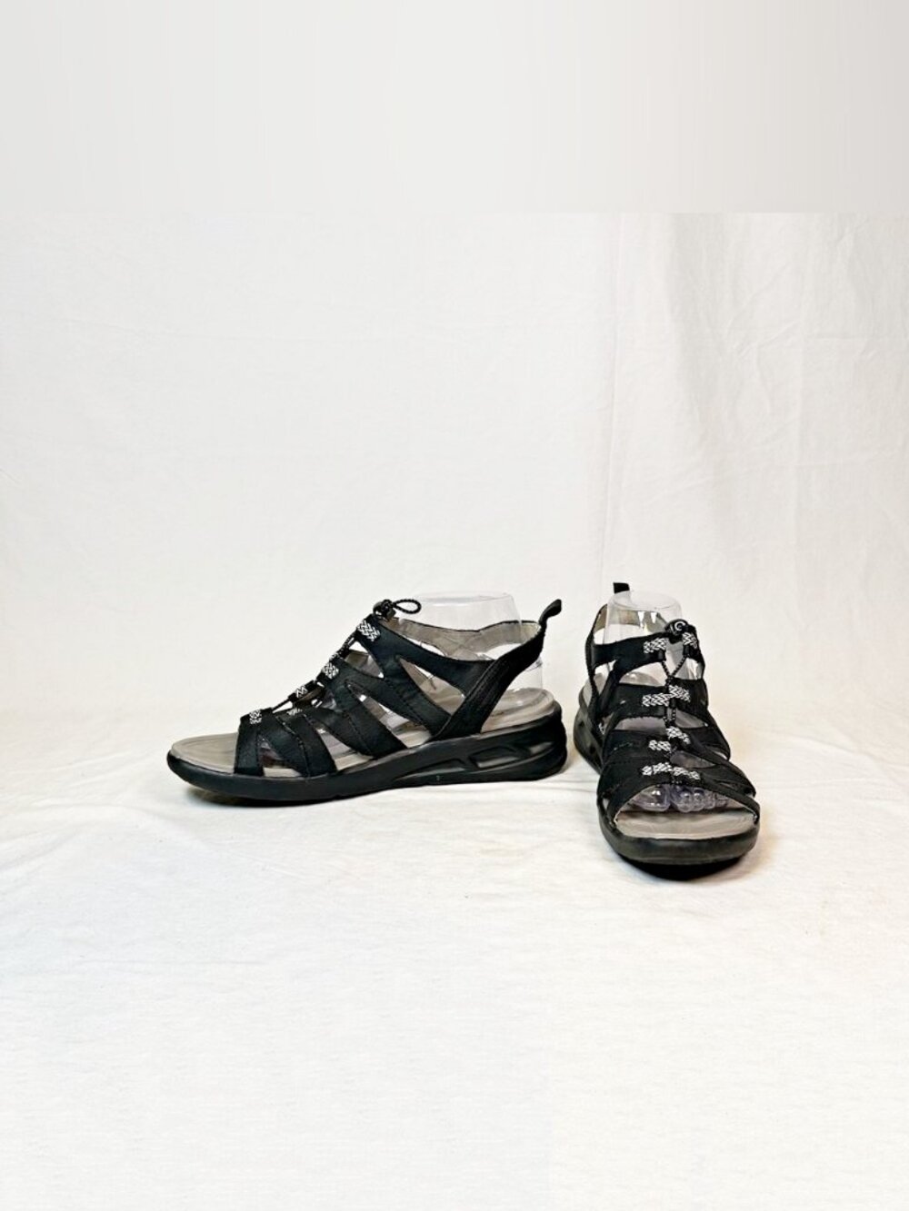 JBU by Jambu Womens Black Prism Wedge Sandals~10~ - Picture 2 of 6